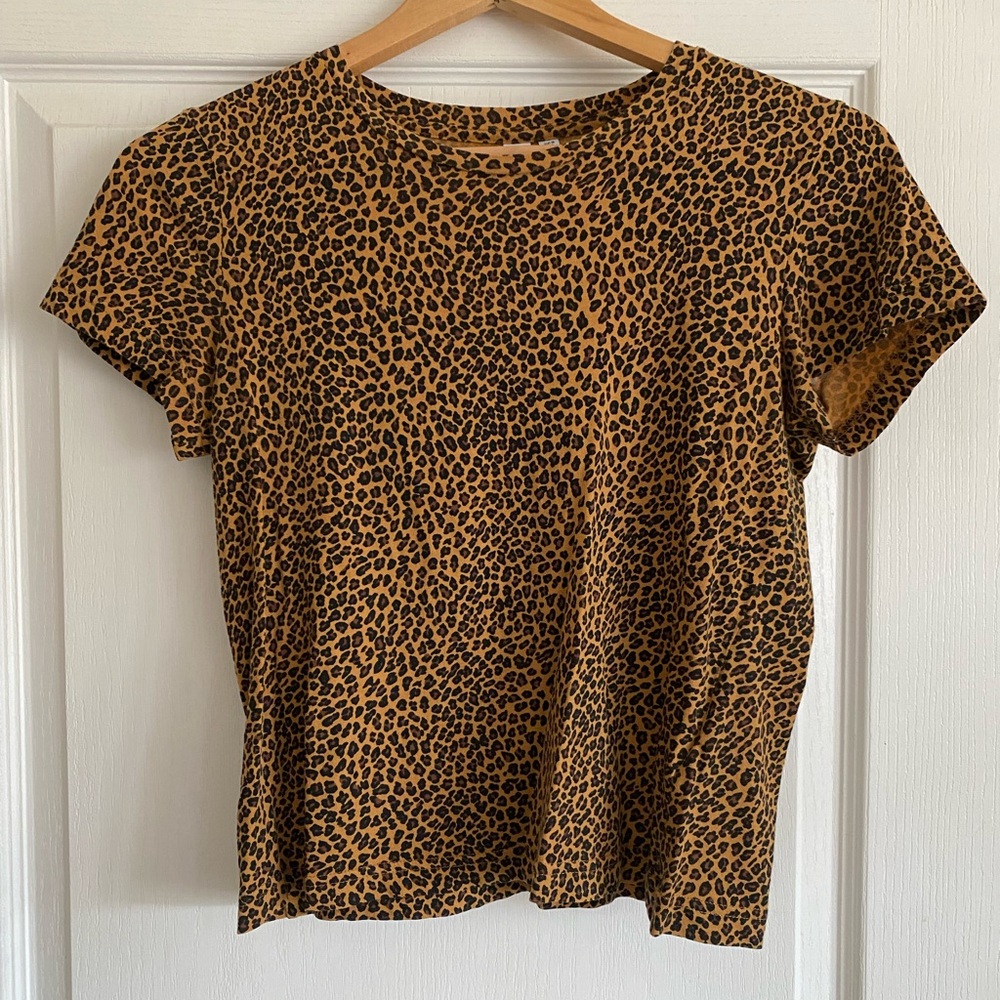 & other stories cheetah tee